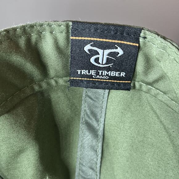 Black Rifle Coffee Company Hat Cap Snap Back‎ Green Patch True Timber Green Mens - Picture 6 of 6